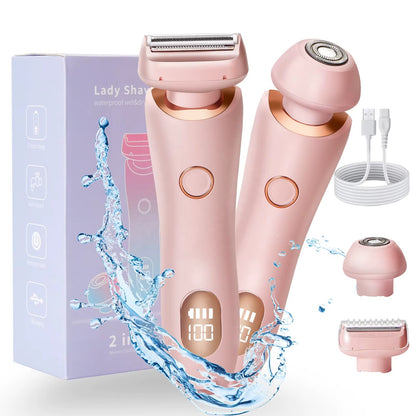Rasoio Elettrico Donna 2 in 1 Ricaricabile